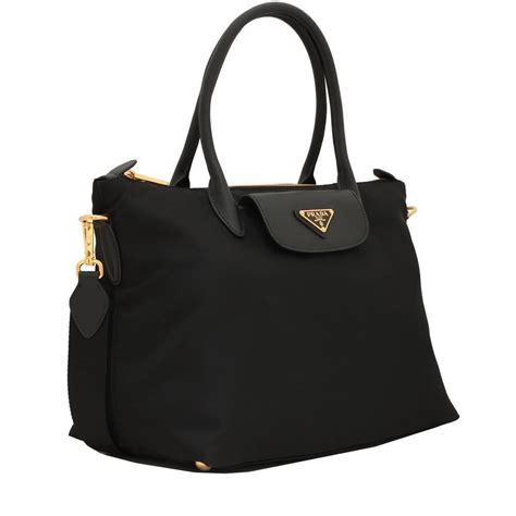 prada tessuto and saffiano tote|prada saffiano black small.